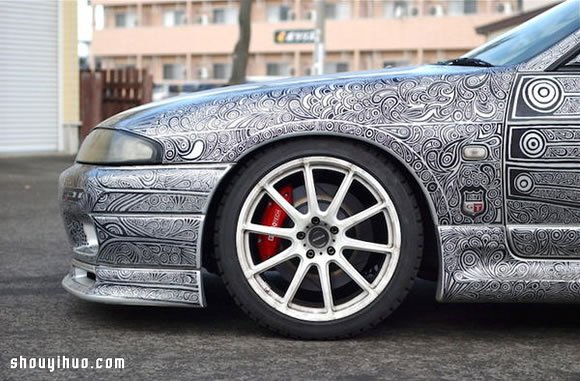超級搶眼的汽車奇異筆彩繪 酷斃了有木有！ -  www.rpnrmr.com