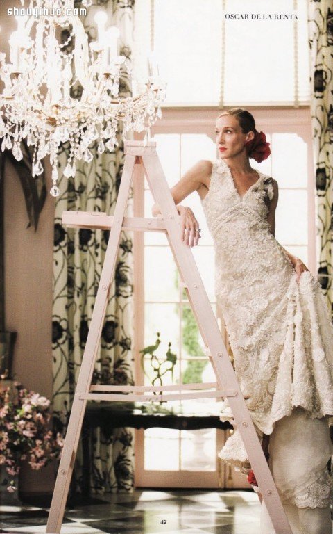 OSCAR DE LA RENTA與他最后的2015春夏女裝 -  www.rpnrmr.com