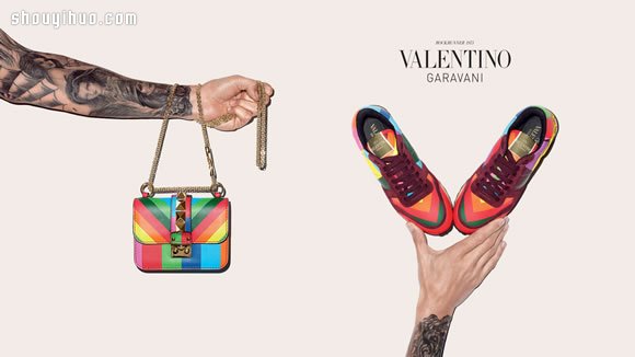 Valentino 2015 早春繽紛色彩配飾廣告 -  www.rpnrmr.com