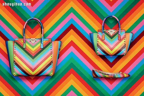 Valentino 2015 早春繽紛色彩配飾廣告 -  www.rpnrmr.com