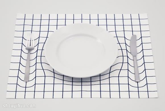 神奇3D錯(cuò)覺餐墊設(shè)計(jì) 讓你的餐桌凹下去！ -  www.rpnrmr.com