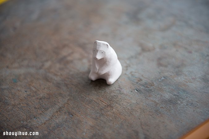 來自日本的超萌北極熊茶包蓋陶藝手工制作 -  www.rpnrmr.com
