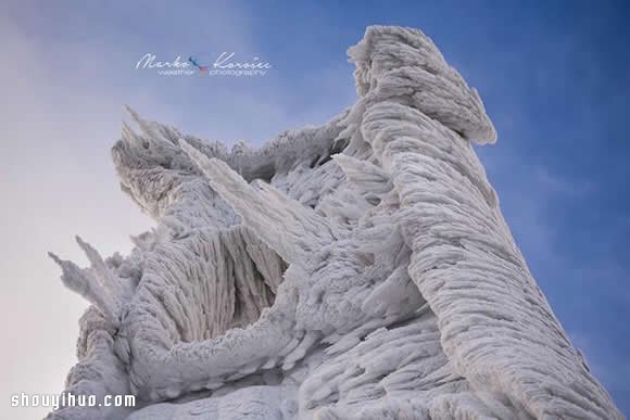 斯洛維尼亞山區(qū)極端冰雪場景攝影作品 -  www.rpnrmr.com