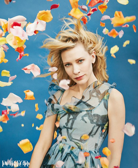 Cate Blanchett登雜志封面 捎來春天的氣息 -  www.rpnrmr.com
