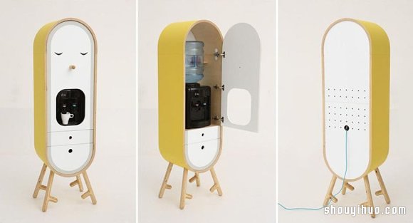 LO-LO 膠囊外型的微型廚房設計 -  www.rpnrmr.com