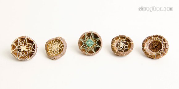 落葉上的美麗刺繡 下次路上不妨拾起一片落葉帶回家 -  www.rpnrmr.com