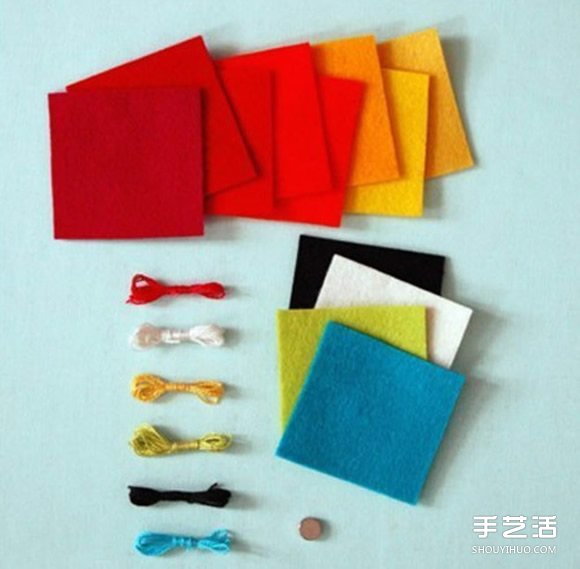可愛又簡單的布藝小動物玩具手工制作圖解教程 -  www.rpnrmr.com