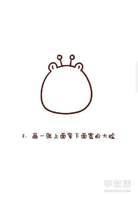 長頸鹿簡筆畫步驟教程 長頸鹿簡筆卡通畫的畫法 -  www.rpnrmr.com