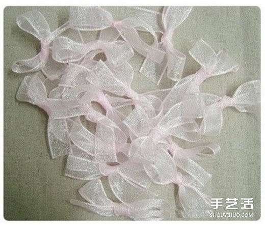 婚禮用漂亮愛心掛飾布藝手工制作圖解教程 -  www.rpnrmr.com