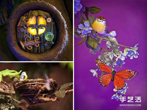 動(dòng)手能力超強(qiáng)的爸爸 將女兒房間打造成童話森林 -  www.rpnrmr.com