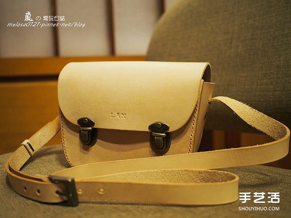 暖暖日式經(jīng)典皮革小書包DIY手工制作圖解教程 -  www.rpnrmr.com