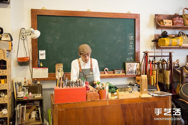 暖暖日式經(jīng)典皮革小書包DIY手工制作圖解教程 -  www.rpnrmr.com