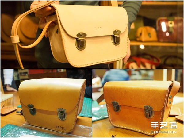 暖暖日式經(jīng)典皮革小書包DIY手工制作圖解教程 -  www.rpnrmr.com