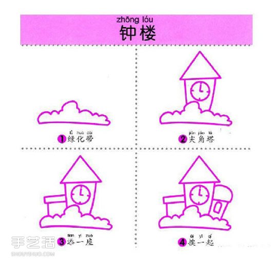 9個簡單又有趣的建筑物簡筆畫的畫法 -  www.rpnrmr.com
