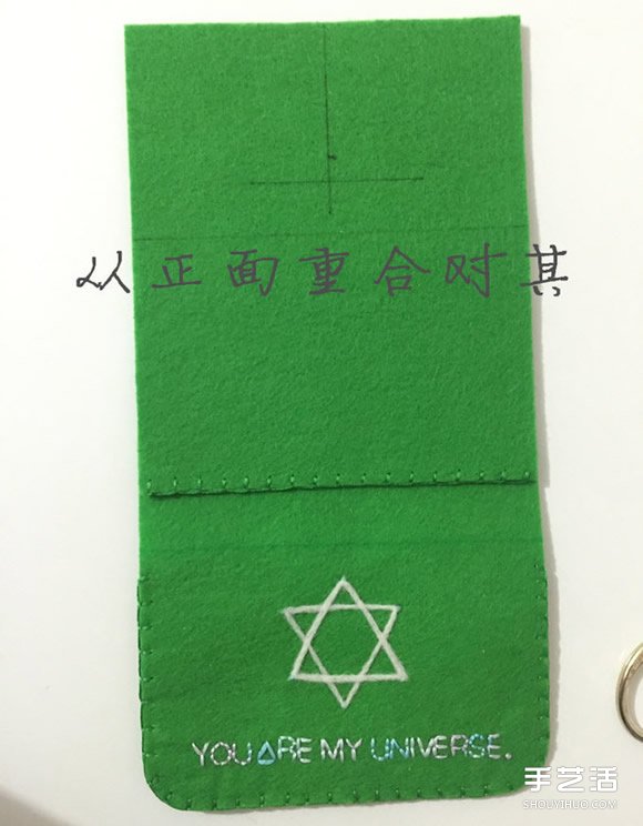 簡約不織布零錢包教程 手工布藝卡包制作圖解 -  www.rpnrmr.com
