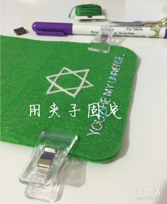 簡約不織布零錢包教程 手工布藝卡包制作圖解 -  www.rpnrmr.com