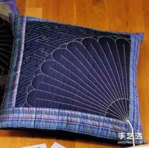 什么是刺子繡 一組日本簡樸刺子繡作品圖片 -  www.rpnrmr.com