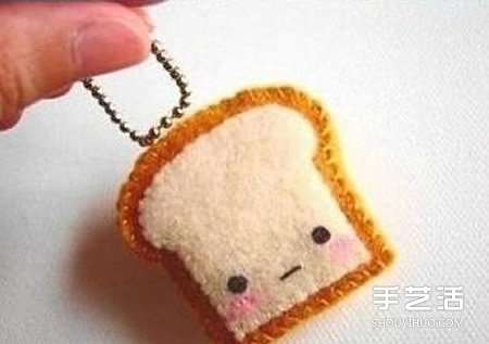 不織布小掛件手工制作 簡單布藝掛飾DIY圖解 -  www.rpnrmr.com