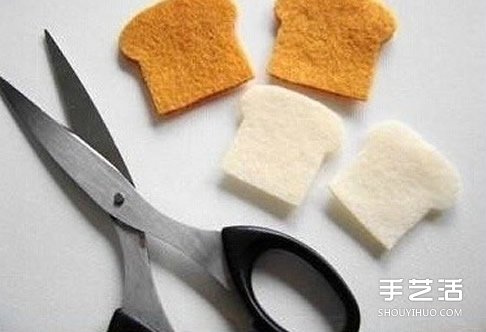 不織布小掛件手工制作 簡單布藝掛飾DIY圖解 -  www.rpnrmr.com