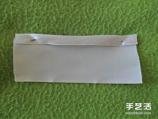 絲帶玫瑰花的折法圖解 寬絲帶玫瑰花的做法 -  www.rpnrmr.com