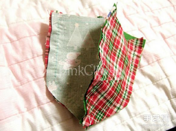 圣誕風(fēng)口金包制作教程 可愛口金包的做法圖解 -  www.rpnrmr.com