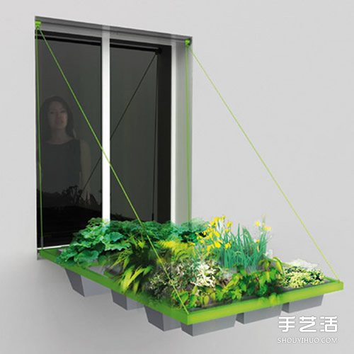 活動(dòng)式窗臺(tái)改造 讓綠色盆栽成為最獨(dú)特那扇窗 -  www.rpnrmr.com