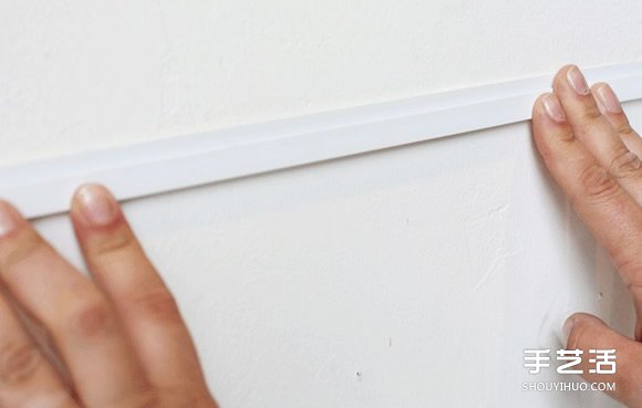 利用塑料條手工制作照片墻 塑膠條相片架DIY -  www.rpnrmr.com