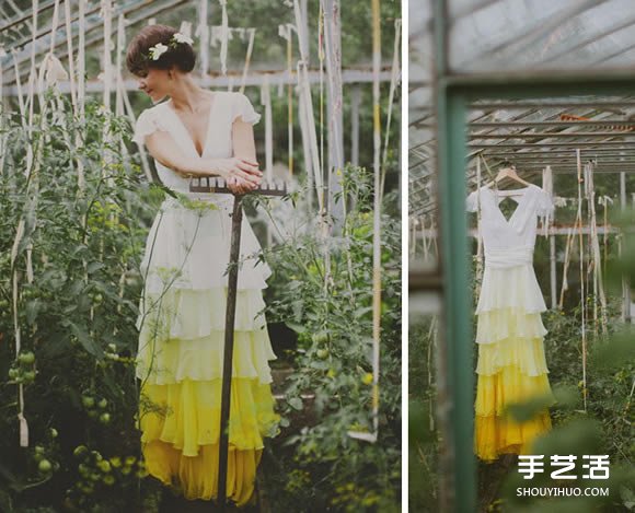 不要唯美純白 讓漸層婚紗為你抹上一道個性色彩 -  www.rpnrmr.com