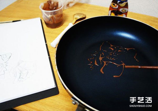能吃下肚的畫布：手繪精致老虎煎餅的做法 -  www.rpnrmr.com
