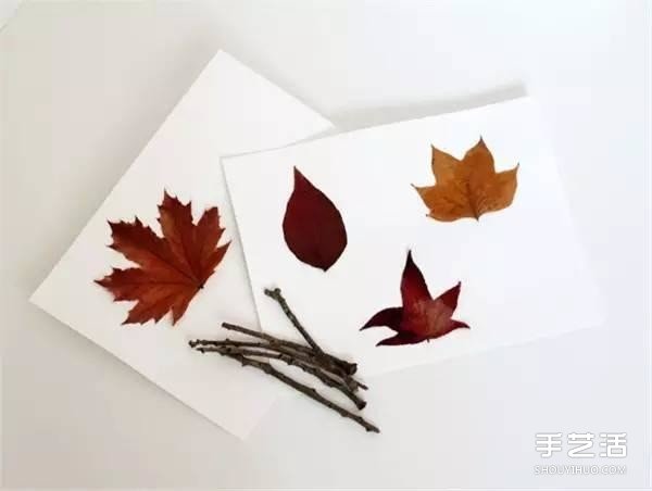 樹葉畫玩偶手工制作 簡(jiǎn)單葉子玩偶的做法圖片 -  www.rpnrmr.com