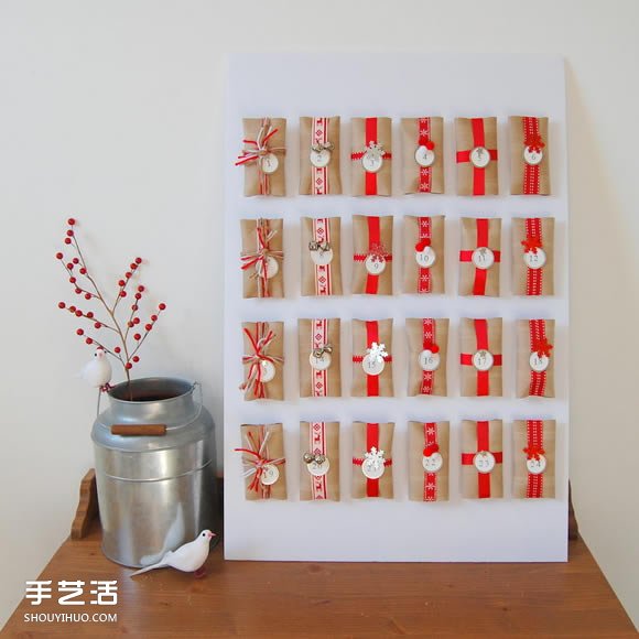 迎接圣誕到來 用卷紙筒為他做個倒數日歷吧~ -  www.rpnrmr.com