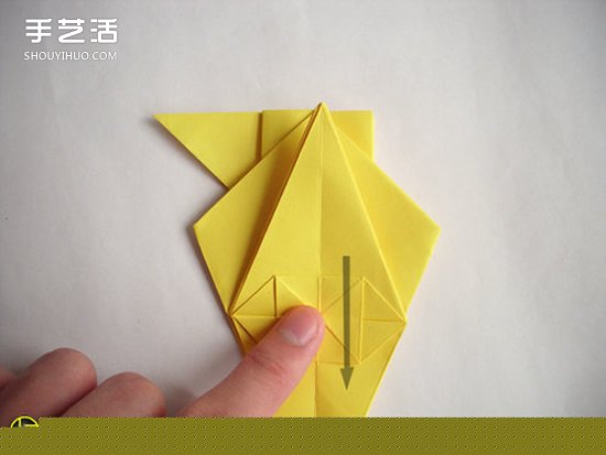 折紙狼人圖解過程步驟 復(fù)雜狼人的折法教程 -  www.rpnrmr.com