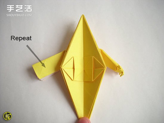 折紙狼人圖解過程步驟 復(fù)雜狼人的折法教程 -  www.rpnrmr.com