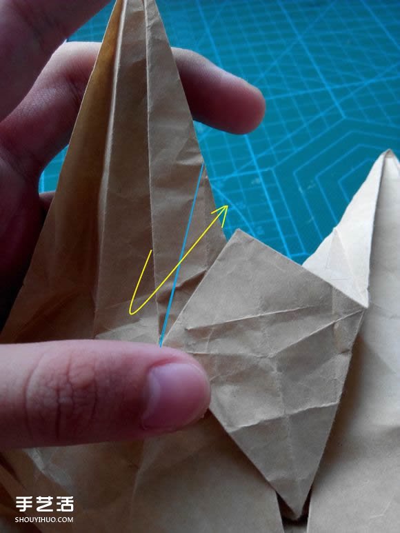折紙兔子頭詳細(xì)步驟圖 復(fù)雜立體兔頭的折法 -  www.rpnrmr.com
