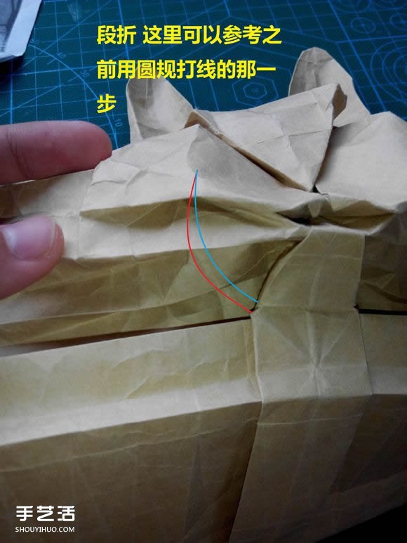 折紙兔子頭詳細(xì)步驟圖 復(fù)雜立體兔頭的折法 -  www.rpnrmr.com
