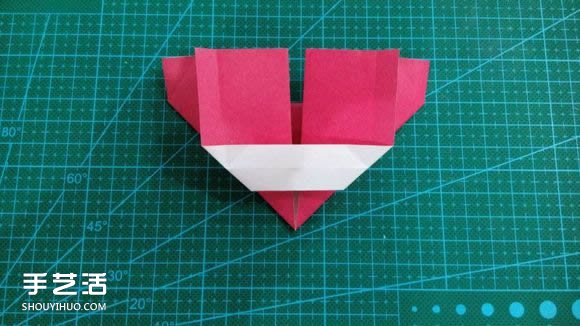 LOVE心形折紙圖解教程 情人節(jié)LOVE愛心折法 -  www.rpnrmr.com