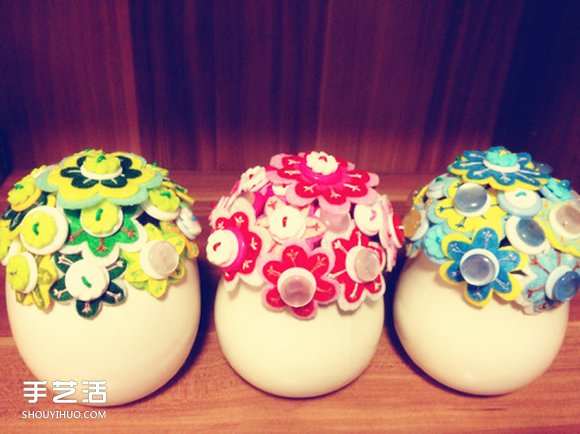 紐扣小制作圖片大全 好看的紐扣創(chuàng)意DIY作品 -  www.rpnrmr.com