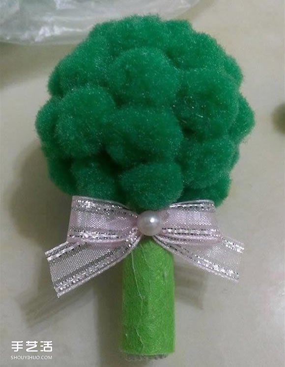 自制婚禮伴手禮的方法 可愛花菜鑰匙圈掛件DIY -  www.rpnrmr.com