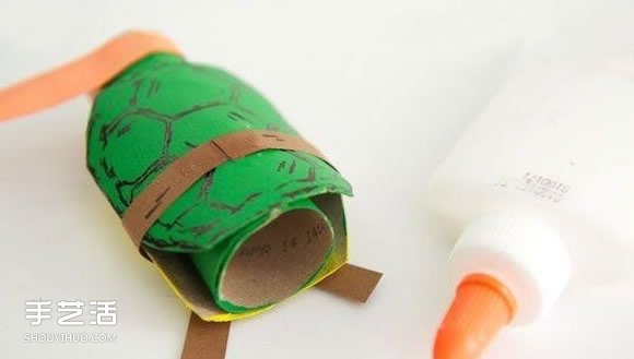 忍者神龜手偶玩具制作 卷紙筒手工制作忍者神龜 -  www.rpnrmr.com