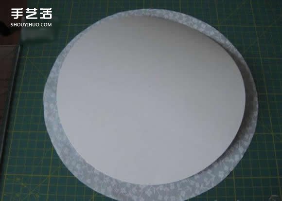 怎么做圓形布盒子教程 圓形布藝收納盒DIY圖解 -  www.rpnrmr.com
