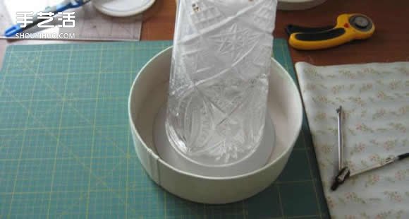 怎么做圓形布盒子教程 圓形布藝收納盒DIY圖解 -  www.rpnrmr.com