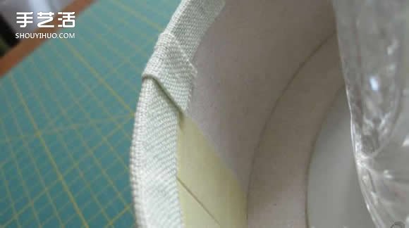 怎么做圓形布盒子教程 圓形布藝收納盒DIY圖解 -  www.rpnrmr.com