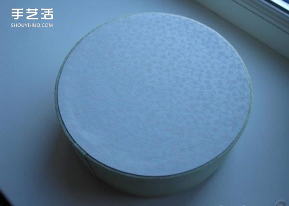 怎么做圓形布盒子教程 圓形布藝收納盒DIY圖解 -  www.rpnrmr.com