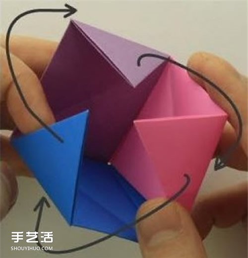 端午節(jié)紙粽子制作方法 手工折紙粽子步驟圖 -  www.rpnrmr.com