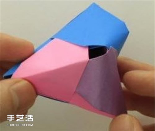 端午節(jié)紙粽子制作方法 手工折紙粽子步驟圖 -  www.rpnrmr.com