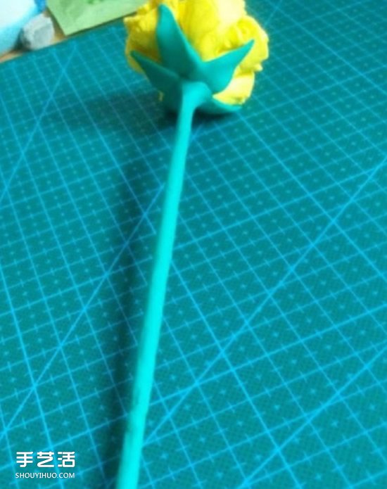 母親節(jié)康乃馨花制作 橡皮泥做康乃馨的教程 -  www.rpnrmr.com