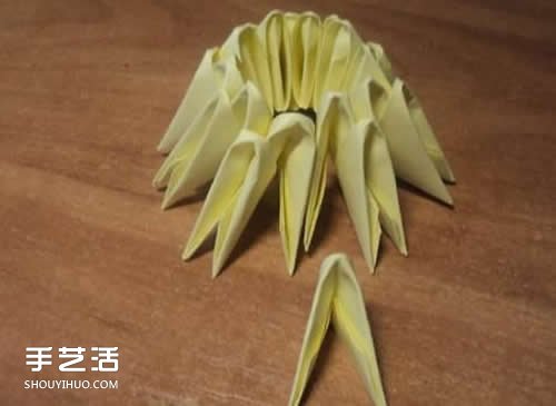 三角插鴨子怎么做圖解 三角插手工藝品鴨子制作 -  www.rpnrmr.com