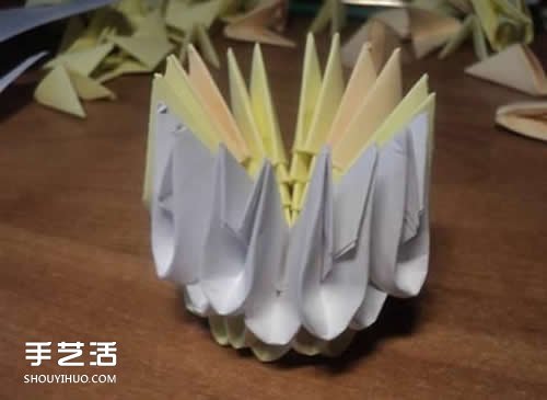 三角插鴨子怎么做圖解 三角插手工藝品鴨子制作 -  www.rpnrmr.com