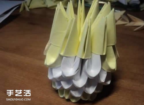 三角插鴨子怎么做圖解 三角插手工藝品鴨子制作 -  www.rpnrmr.com
