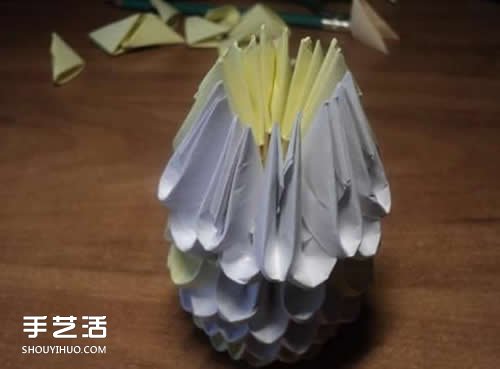 三角插鴨子怎么做圖解 三角插手工藝品鴨子制作 -  www.rpnrmr.com